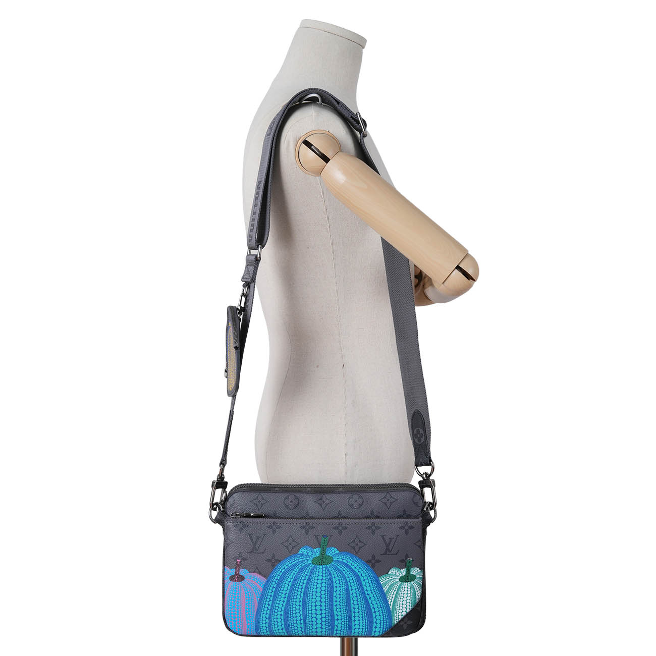 LOUIS VUITTON(USED)루이비통 쿠사마 야요이 트리오 메신저백